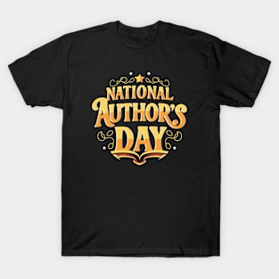 National Author's Day – November T-Shirt